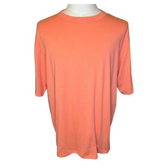 Abound Women's Coral Crew Neck Short Sleeve T-Shirt Top - Picture 1 of 5